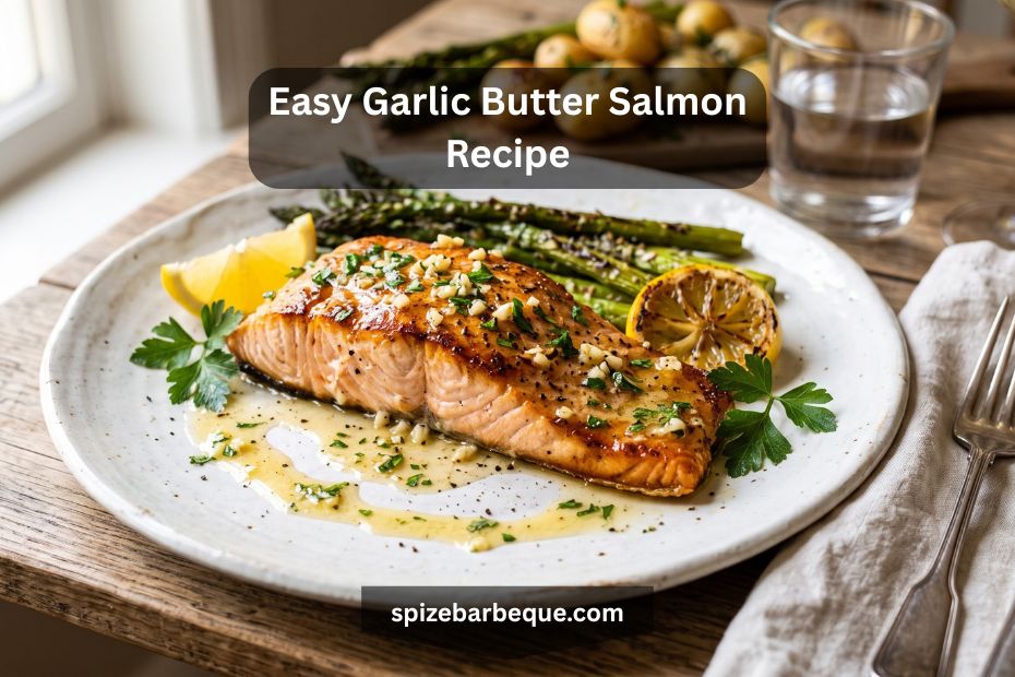 Easy Garlic Butter Salmon Recipe